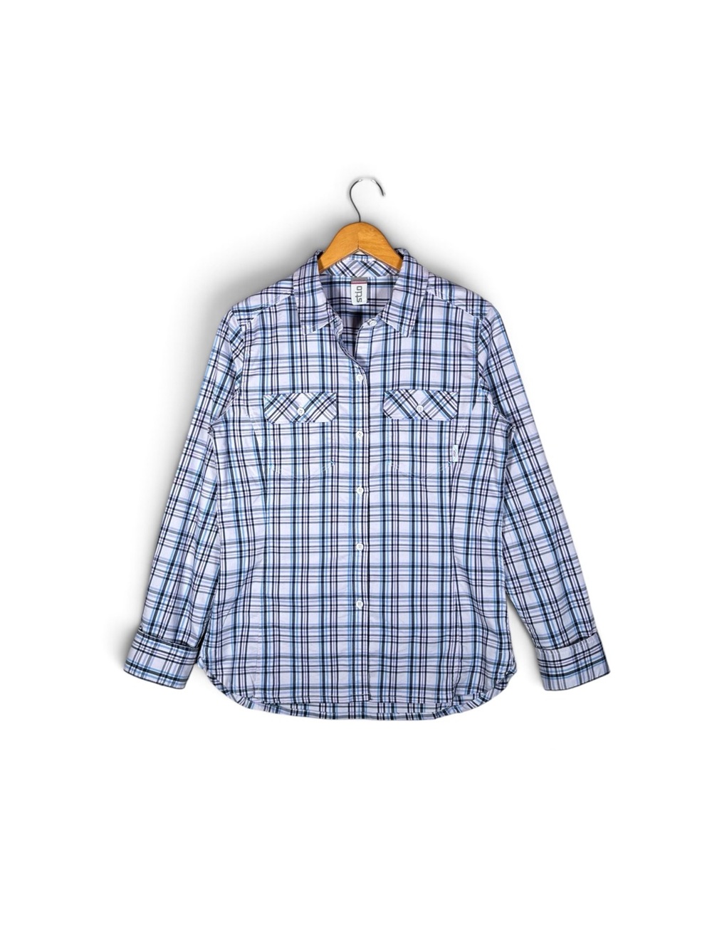 STIO Eddy Technical Performance Plaid Button down Shirt